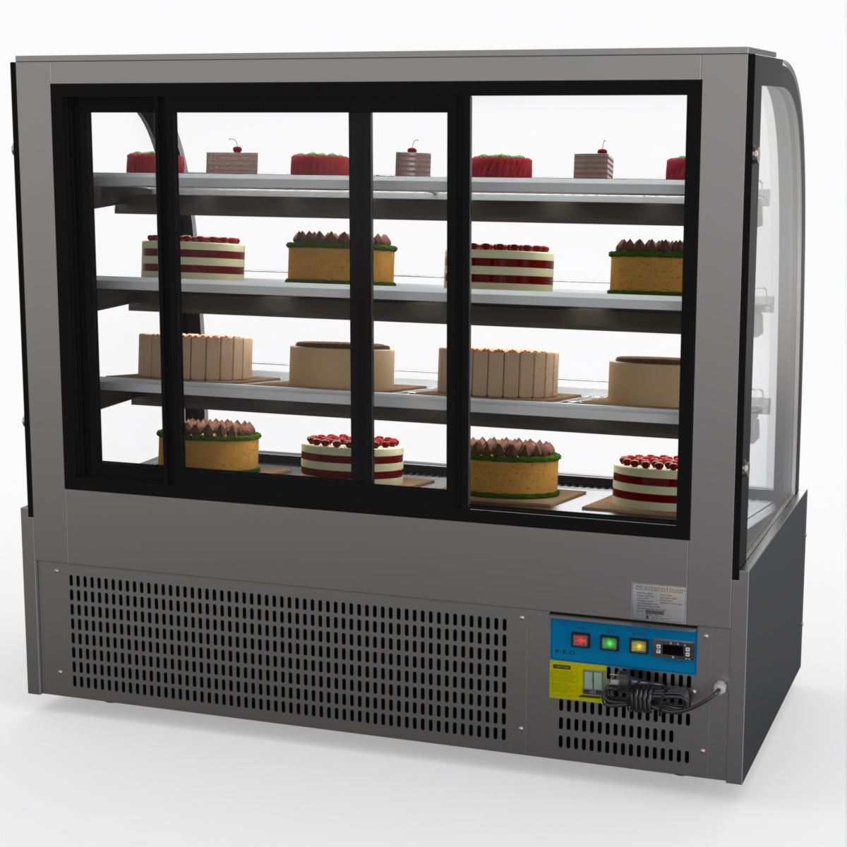 Bonvue Chilled Cake Showcase Food Display SL850