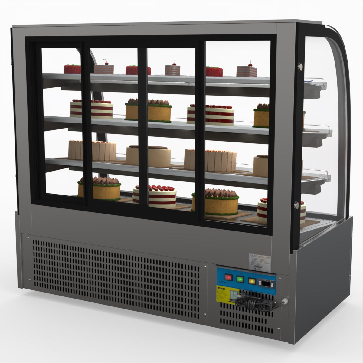 Bonvue Chilled Cake Showcase Food Display SL850