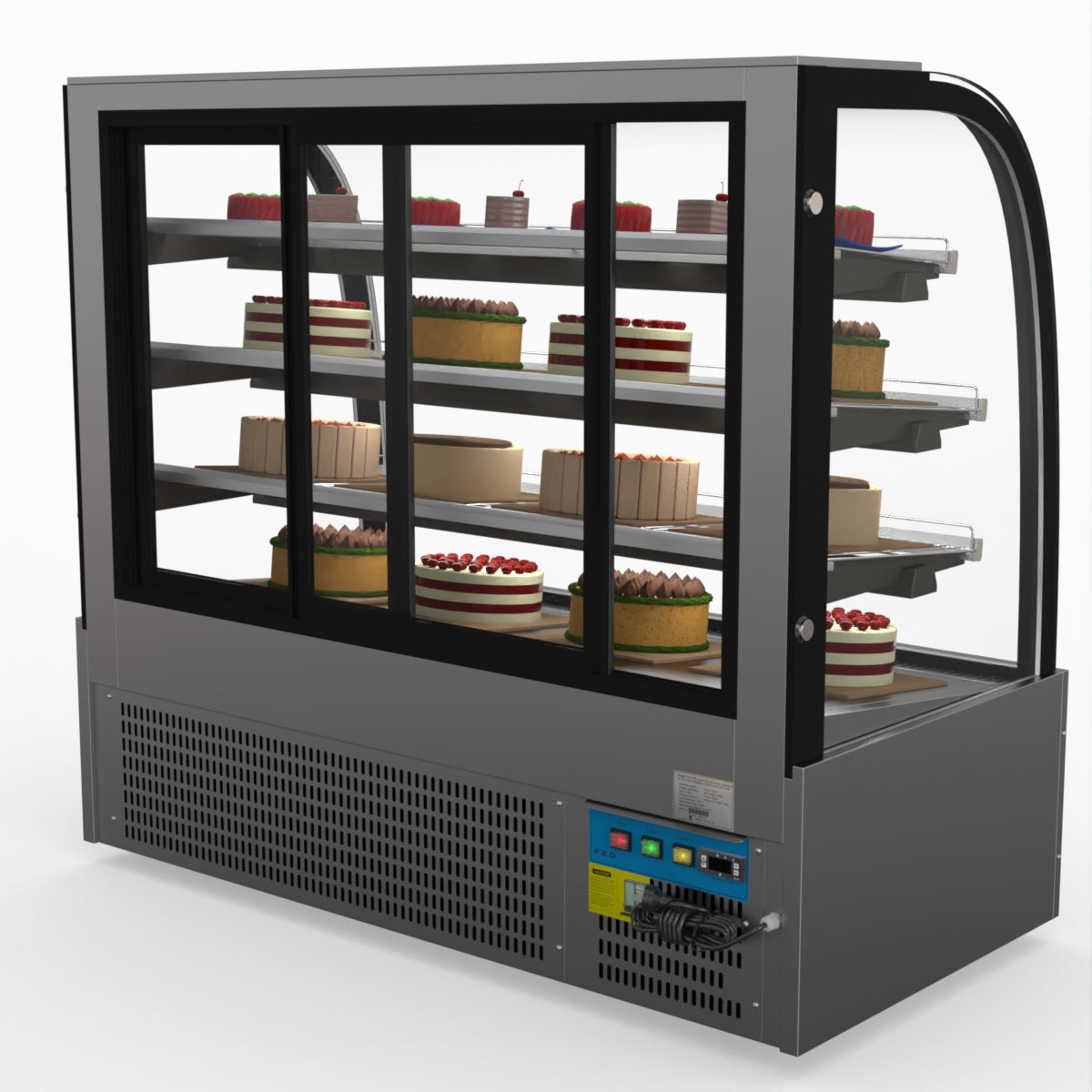 Bonvue Chilled Cake Showcase Food Display SL850