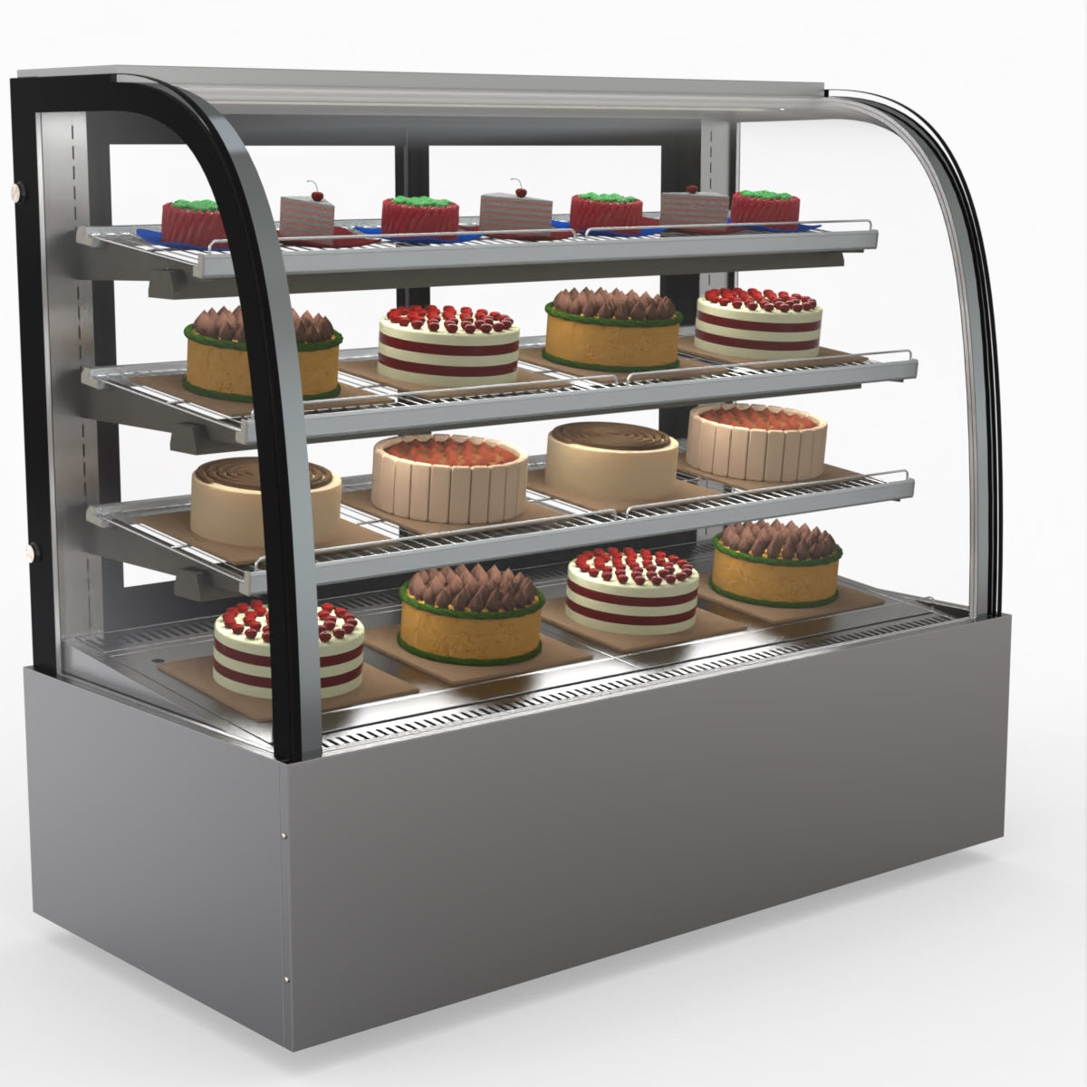 Bonvue Chilled Cake Showcase Food Display SL850