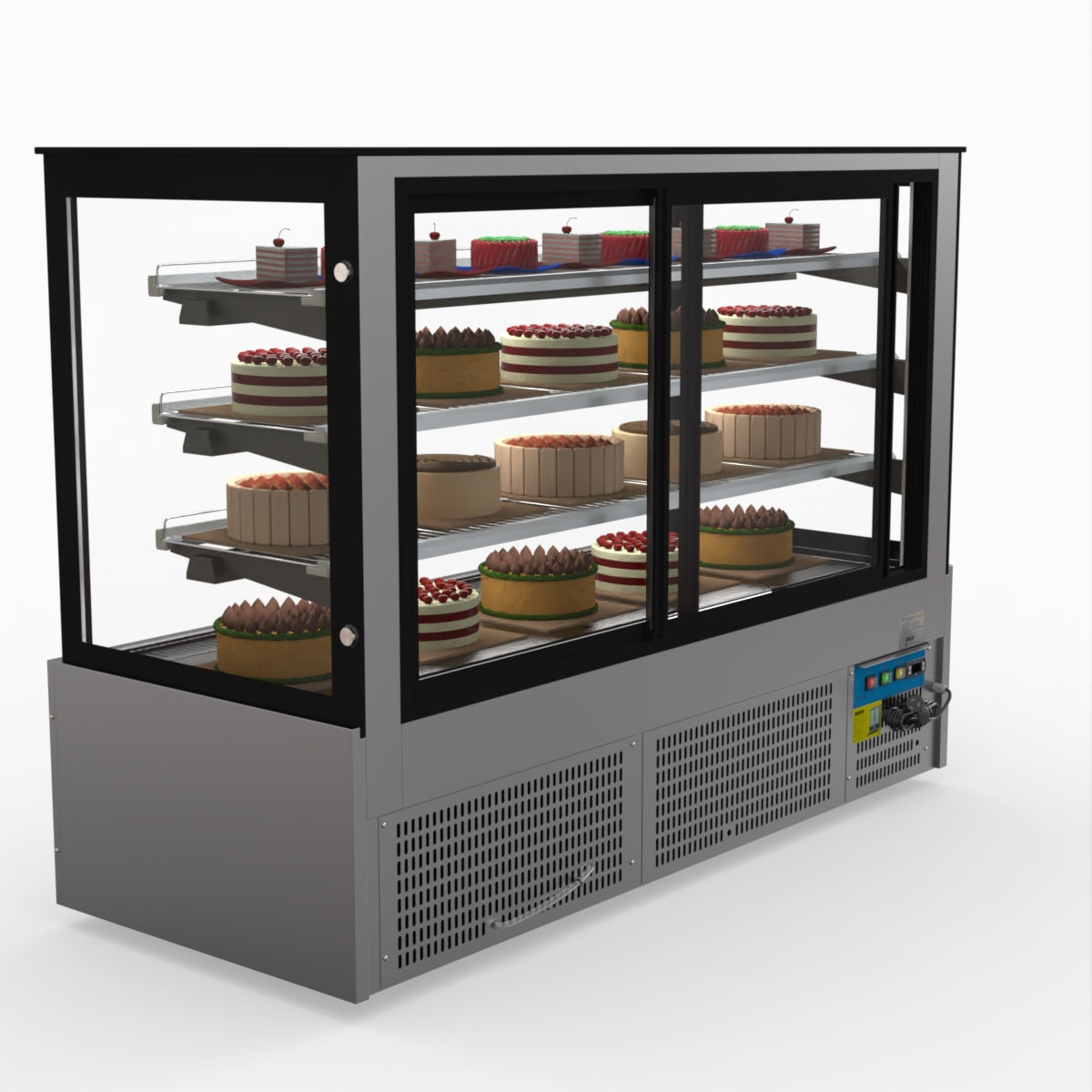 Bonvue Chilled Cake Showcase Food Display SL860V