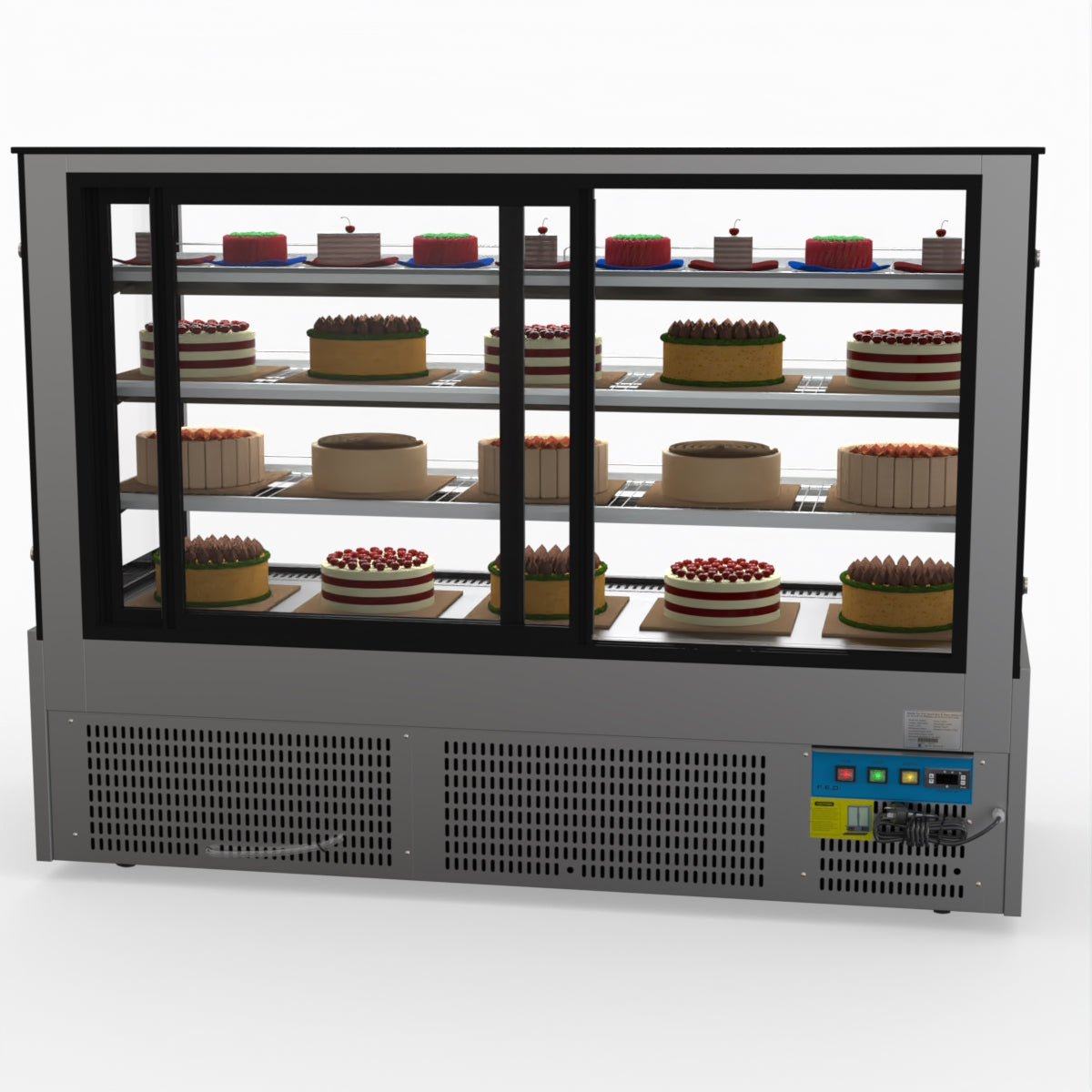 Bonvue Chilled Cake Showcase Food Display SL860V