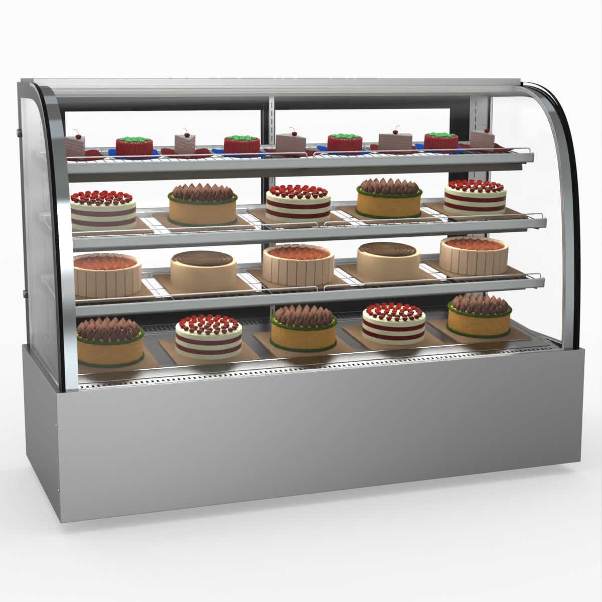 Bonvue Chilled Cake Showcase Food Display SL860