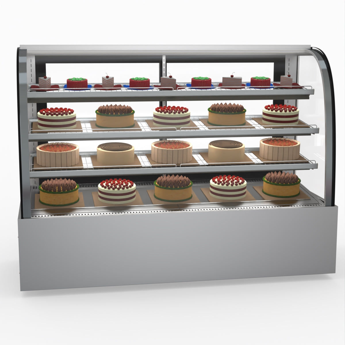 Bonvue Chilled Cake Showcase Food Display SL860