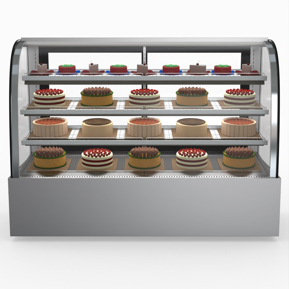 Bonvue Chilled Cake Showcase Food Display SL860