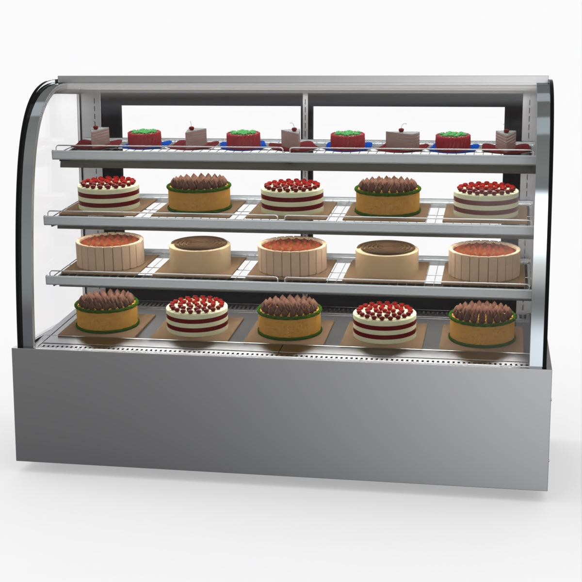 Bonvue Chilled Cake Showcase Food Display SL860
