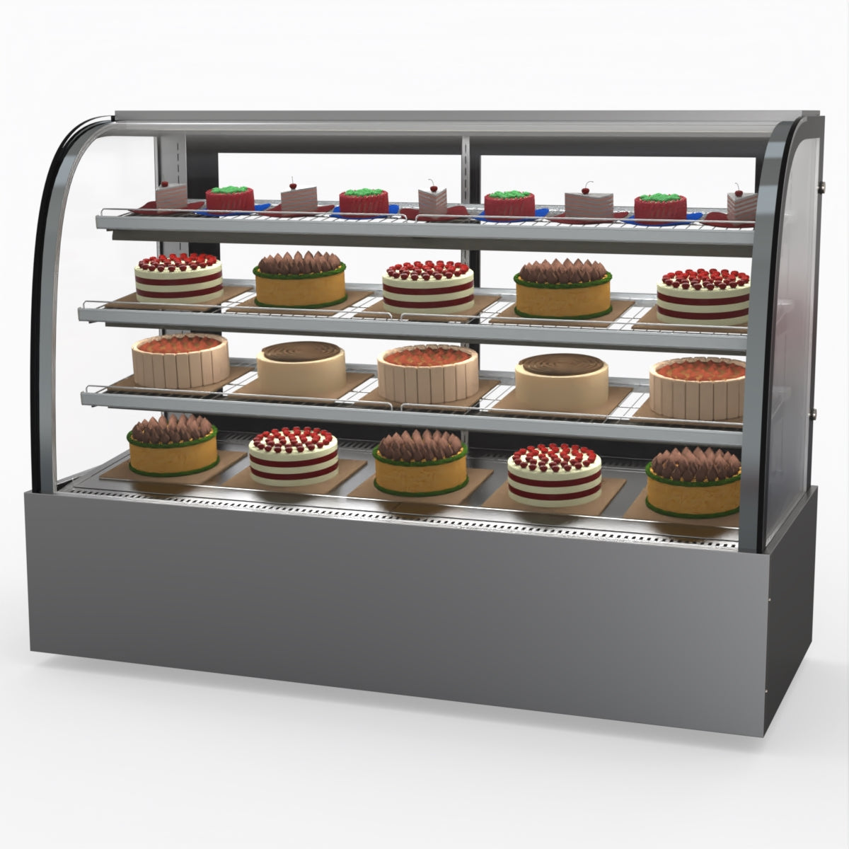 Bonvue Chilled Cake Showcase Food Display SL860