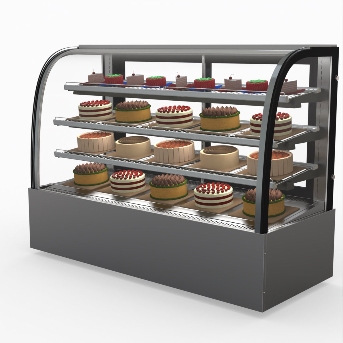 Bonvue Chilled Cake Showcase Food Display SL860