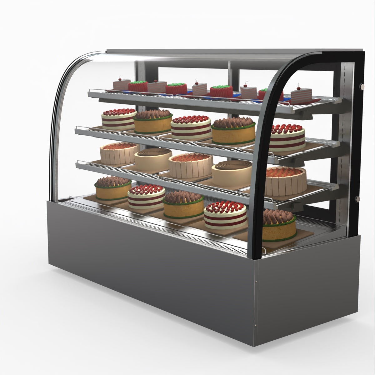 Bonvue Chilled Cake Showcase Food Display SL860