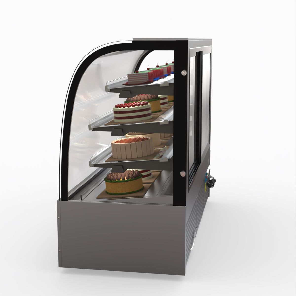 Bonvue Chilled Cake Showcase Food Display SL860