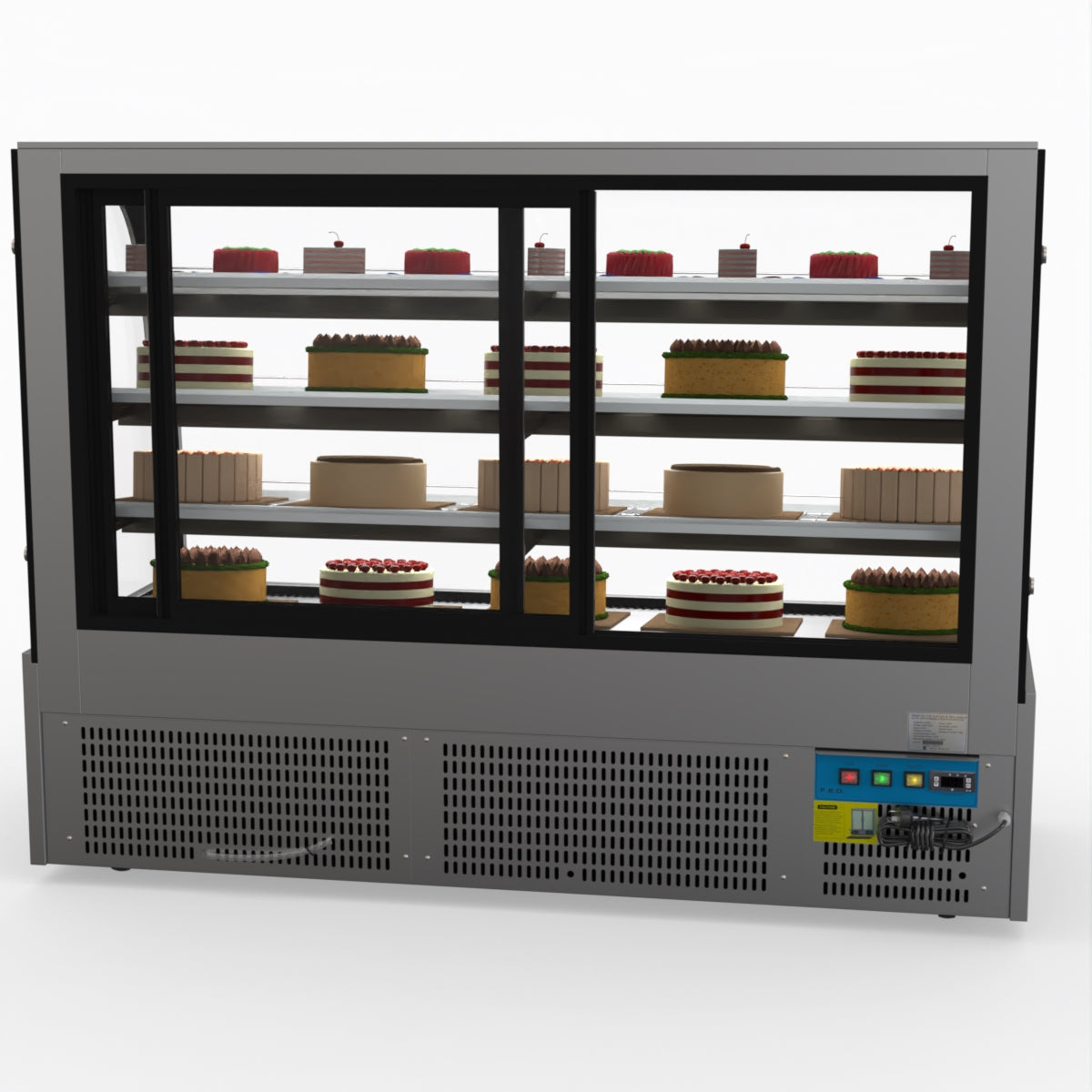 Bonvue Chilled Cake Showcase Food Display SL860
