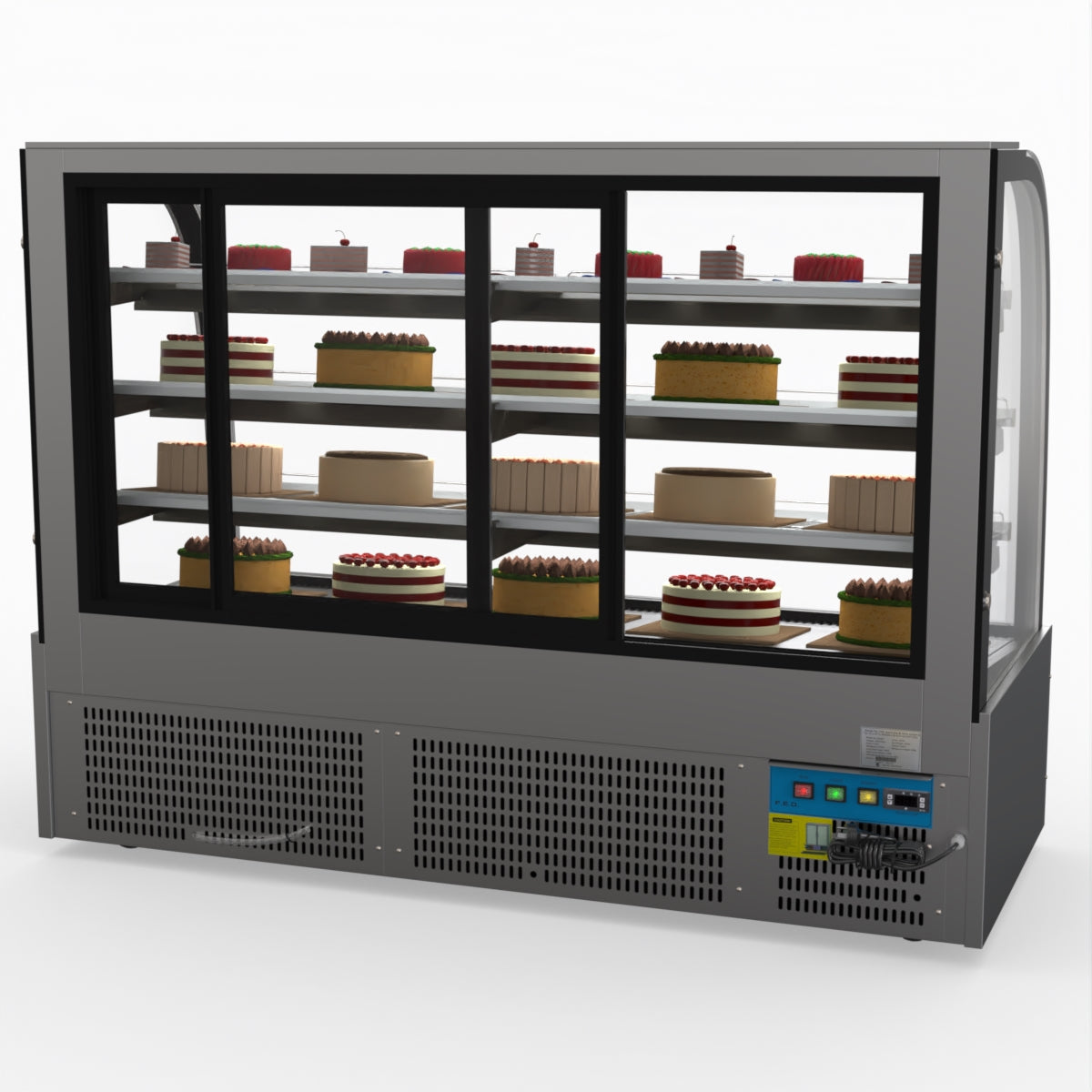 Bonvue Chilled Cake Showcase Food Display SL860