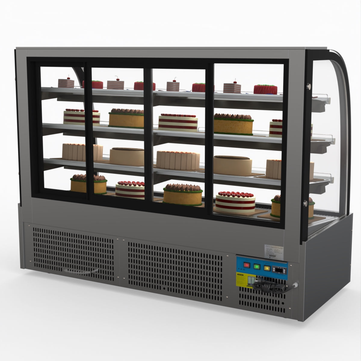 Bonvue Chilled Cake Showcase Food Display SL860