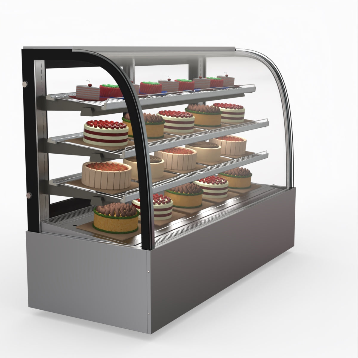 Bonvue Chilled Cake Showcase Food Display SL860