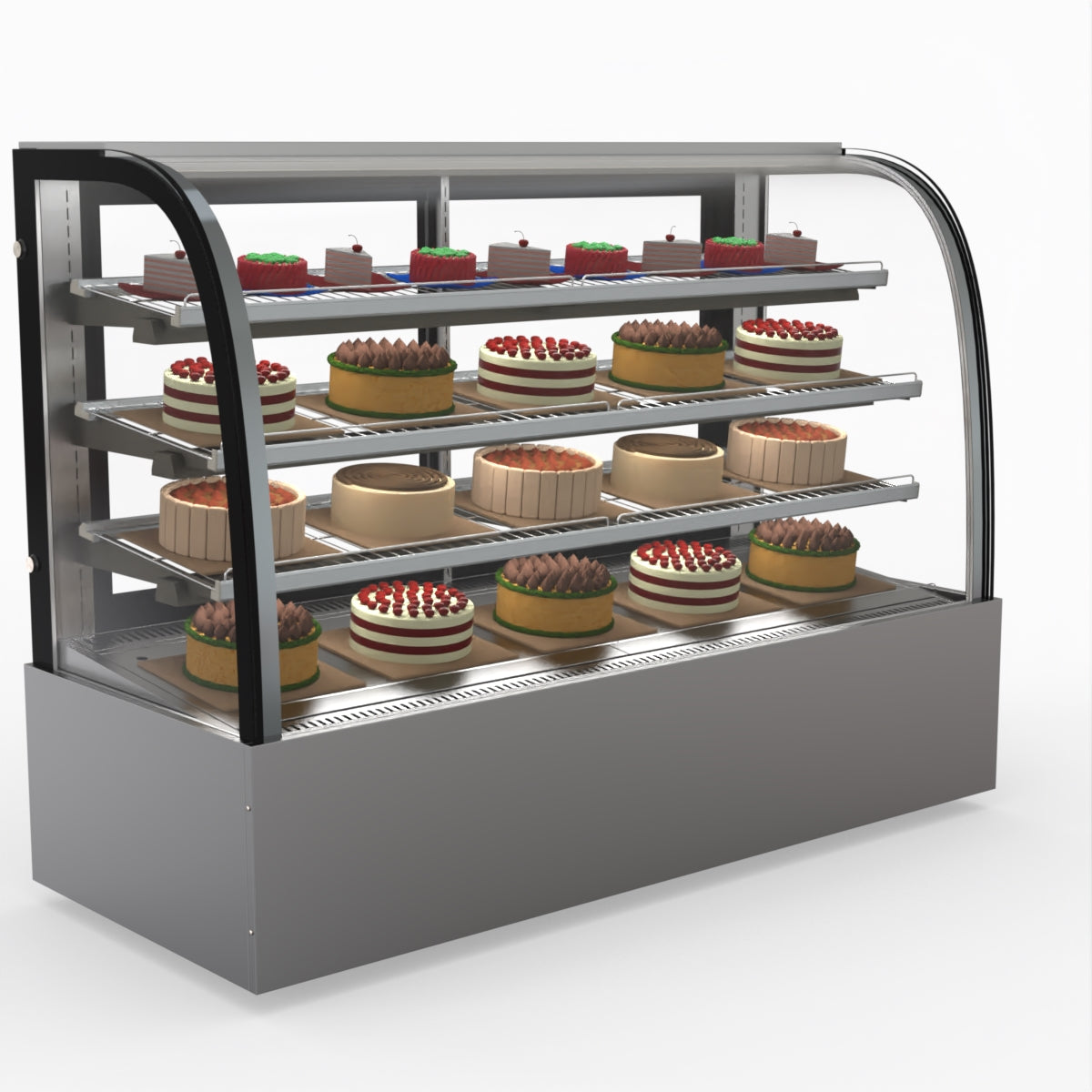 Bonvue Chilled Cake Showcase Food Display SL860