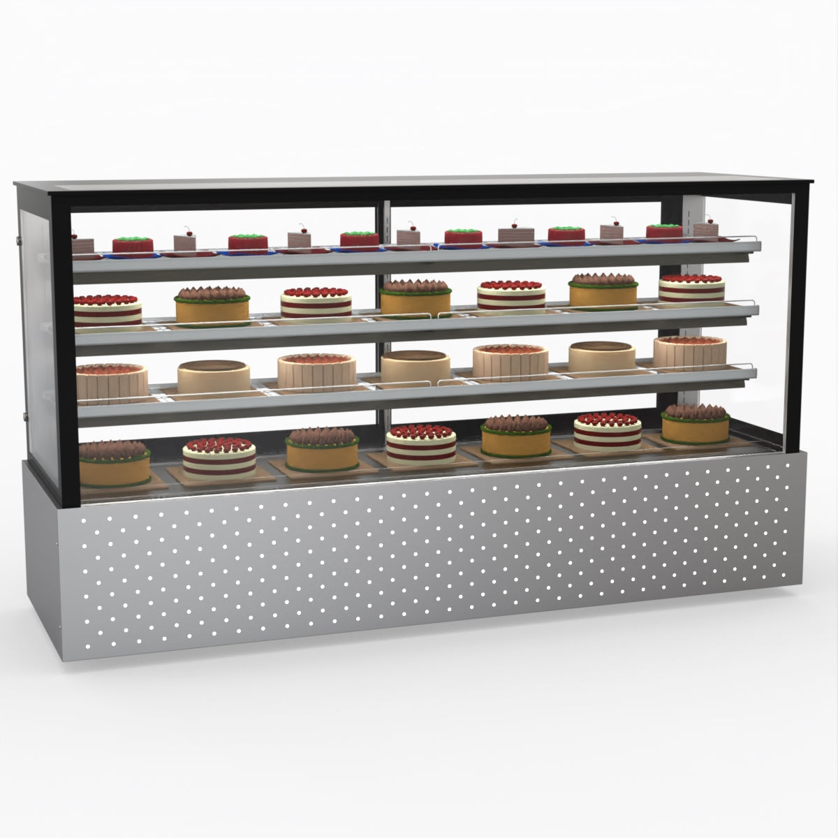 Bonvue Chilled Cake Showcase Food Display SL880V
