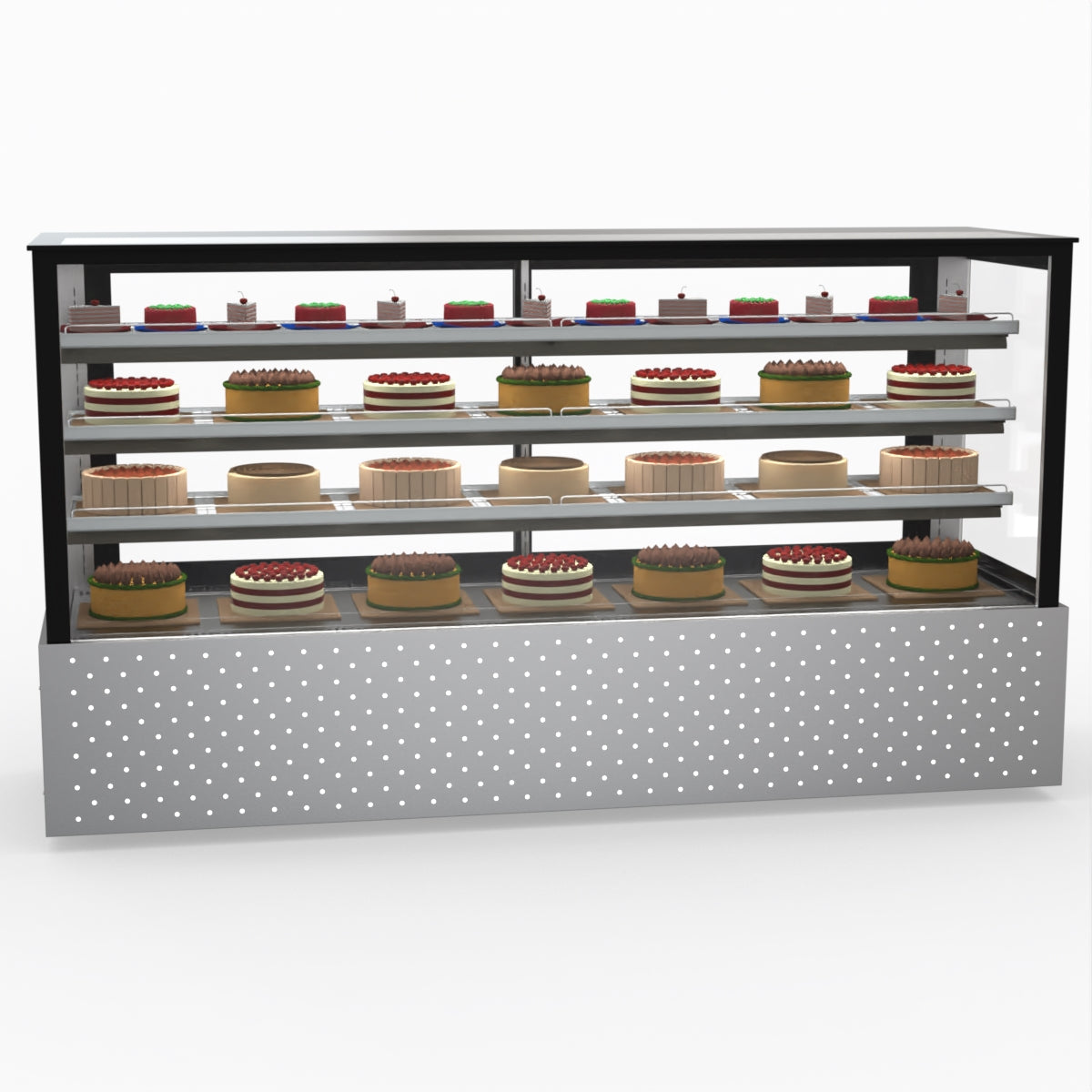 Bonvue Chilled Cake Showcase Food Display SL880V