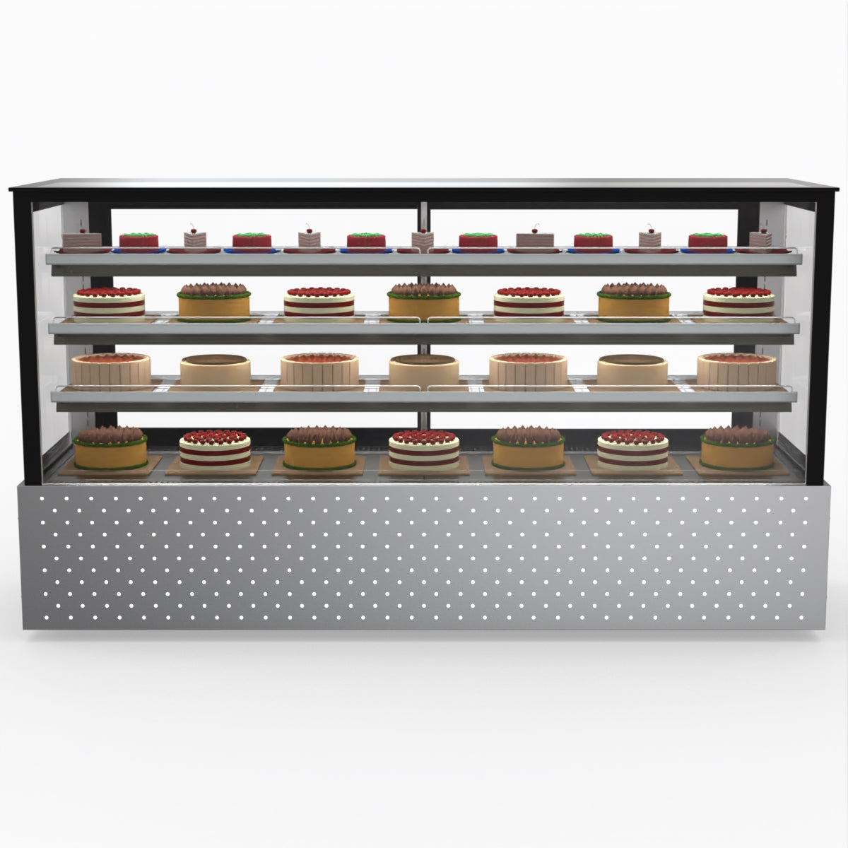 Bonvue Chilled Cake Showcase Food Display SL880V