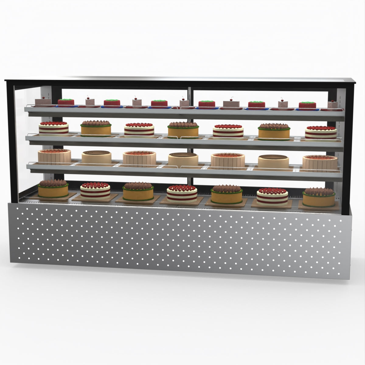 Bonvue Chilled Cake Showcase Food Display SL880V