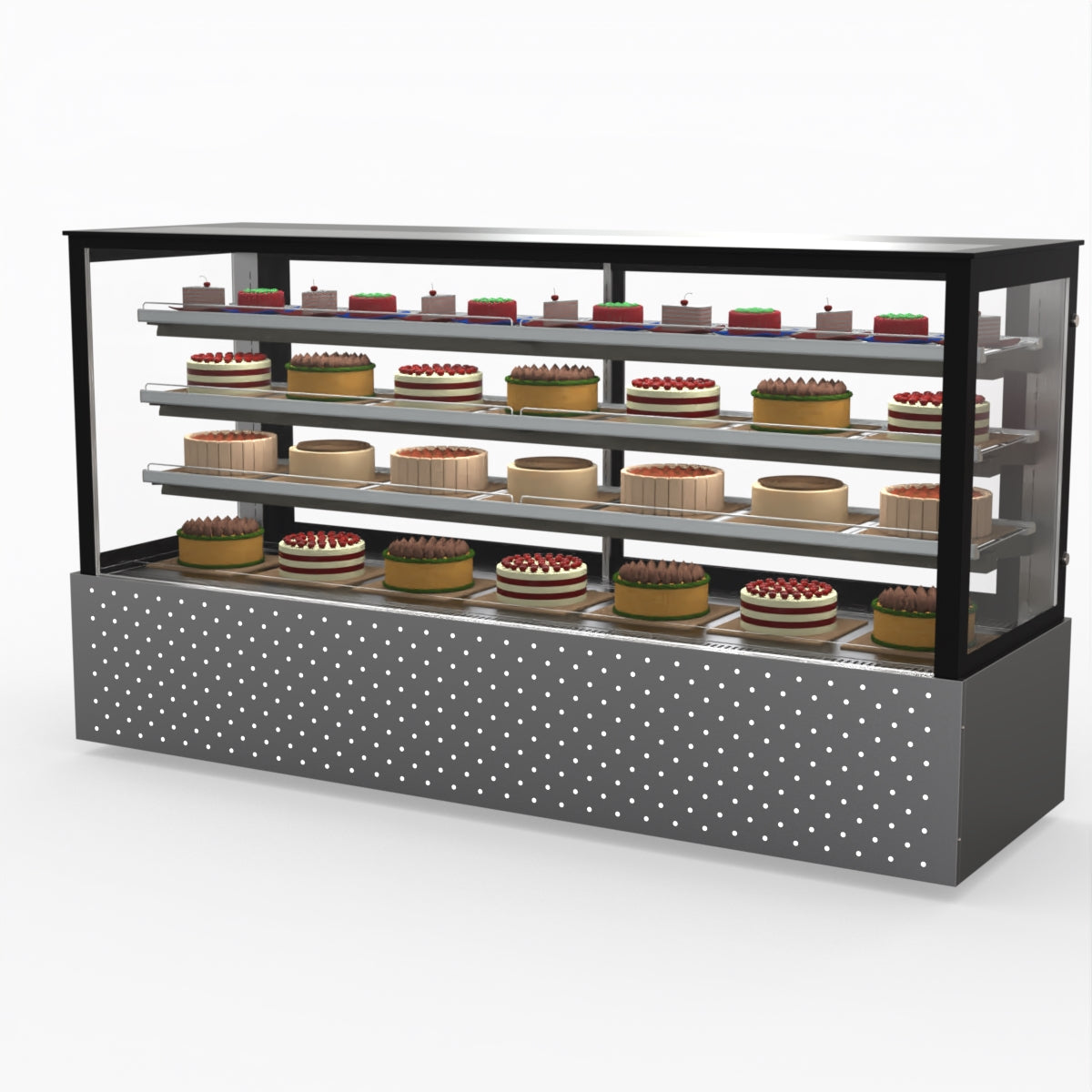 Bonvue Chilled Cake Showcase Food Display SL880V