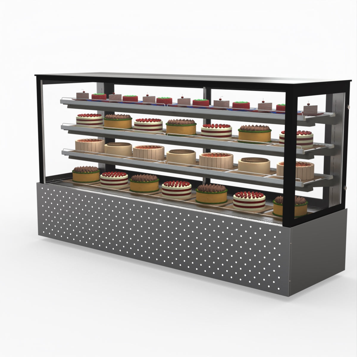 Bonvue Chilled Cake Showcase Food Display SL880V
