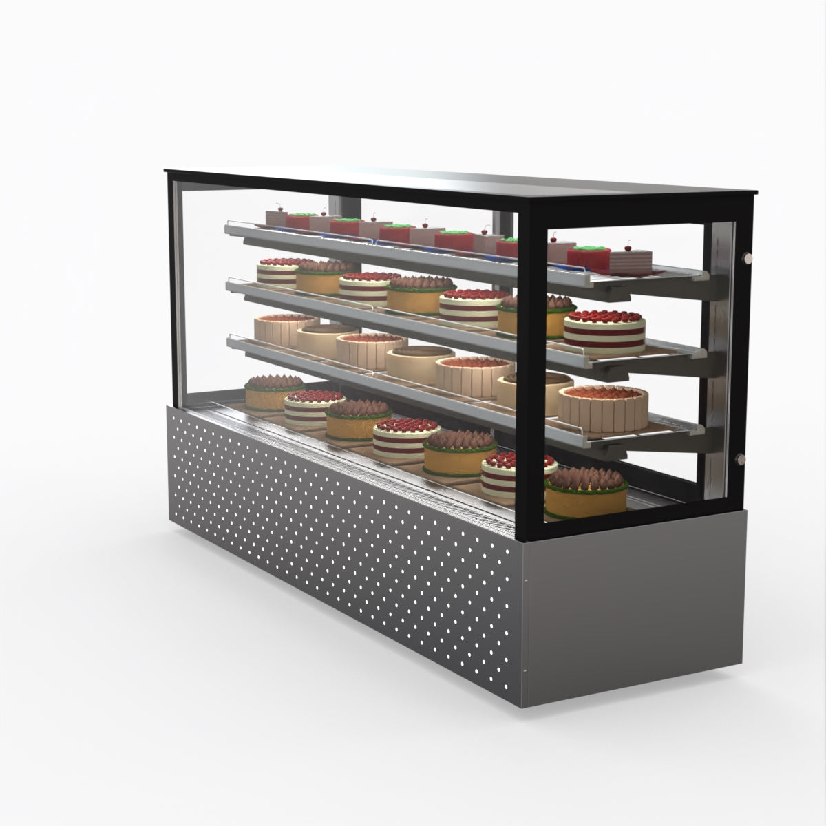 Bonvue Chilled Cake Showcase Food Display SL880V