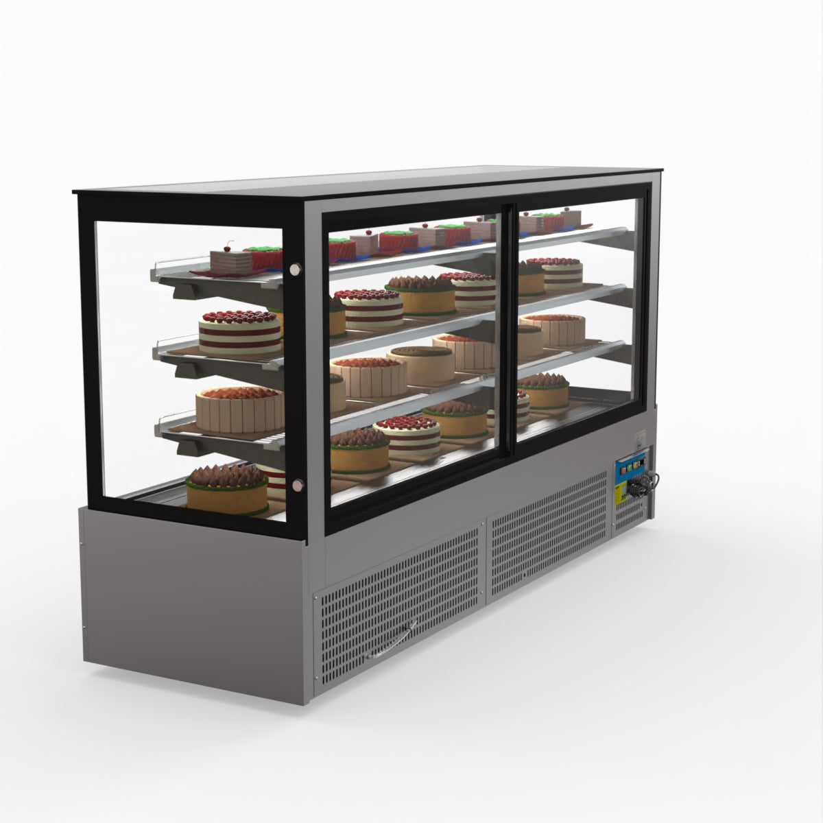 Bonvue Chilled Cake Showcase Food Display SL880V