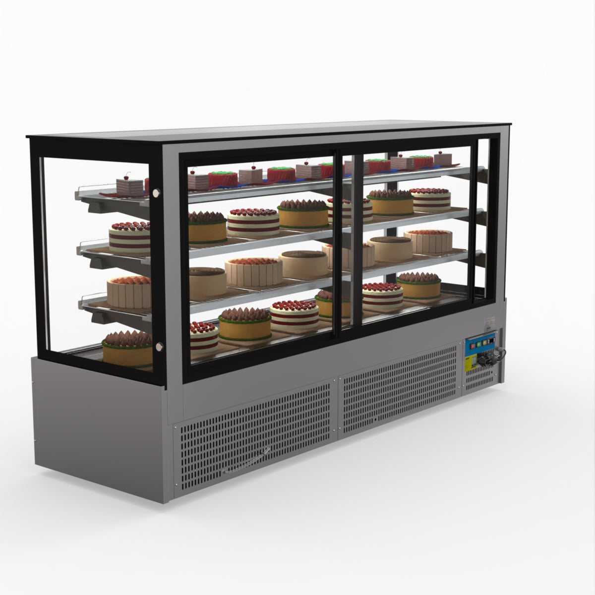 Bonvue Chilled Cake Showcase Food Display SL880V