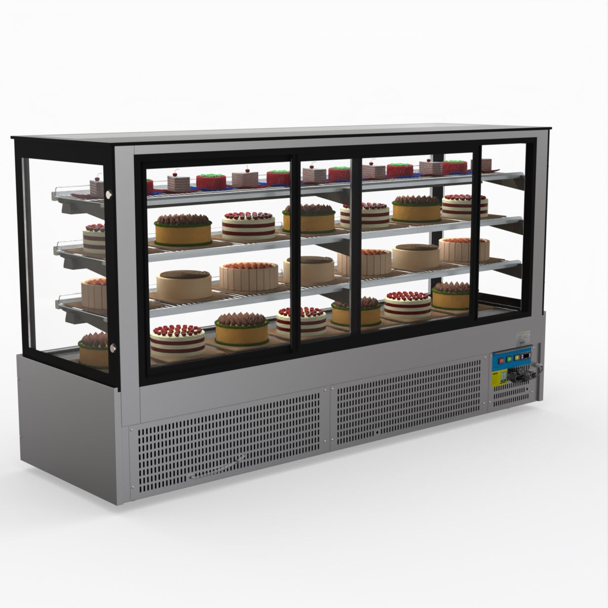Bonvue Chilled Cake Showcase Food Display SL880V
