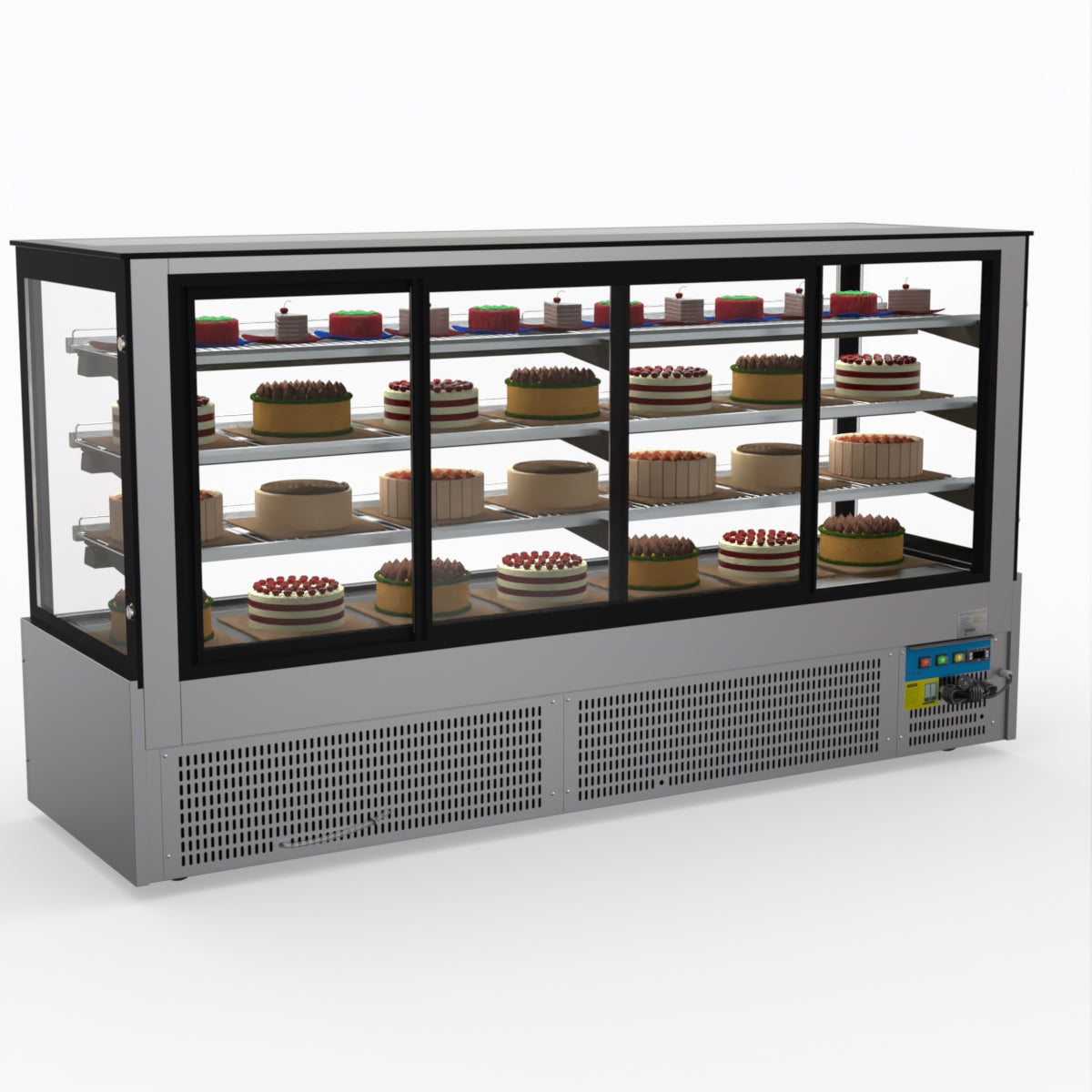 Bonvue Chilled Cake Showcase Food Display SL880V