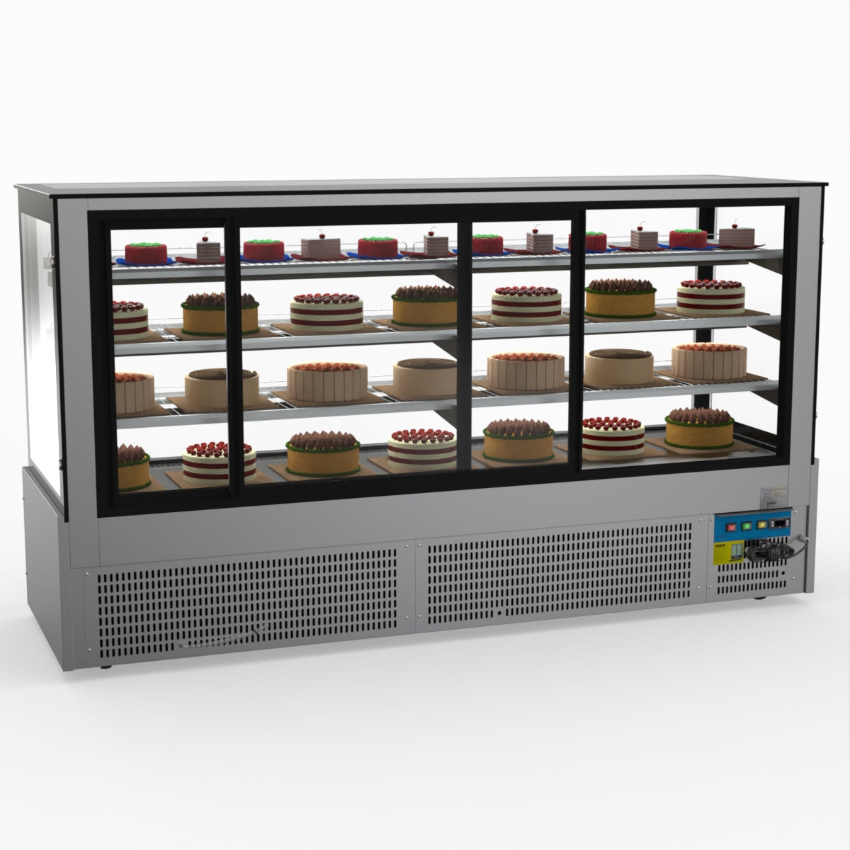 Bonvue Chilled Cake Showcase Food Display SL880V