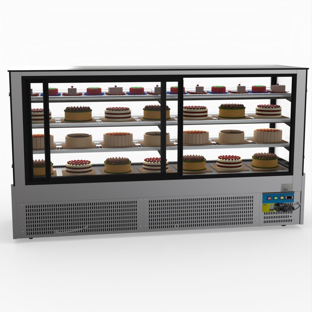 Bonvue Chilled Cake Showcase Food Display SL880V