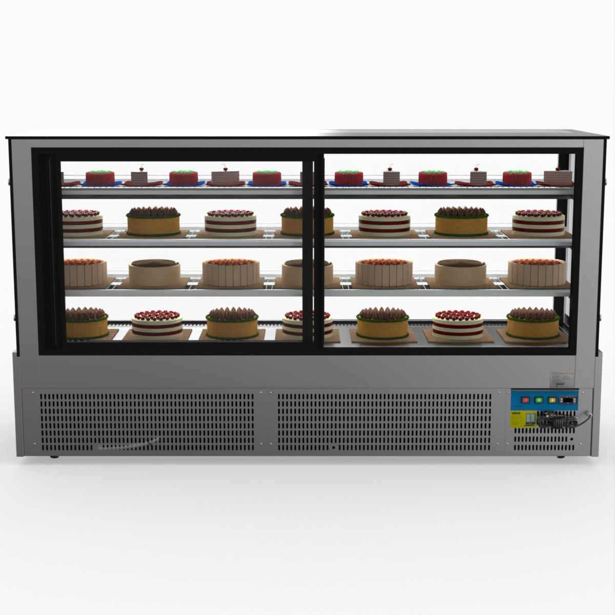 Bonvue Chilled Cake Showcase Food Display SL880V