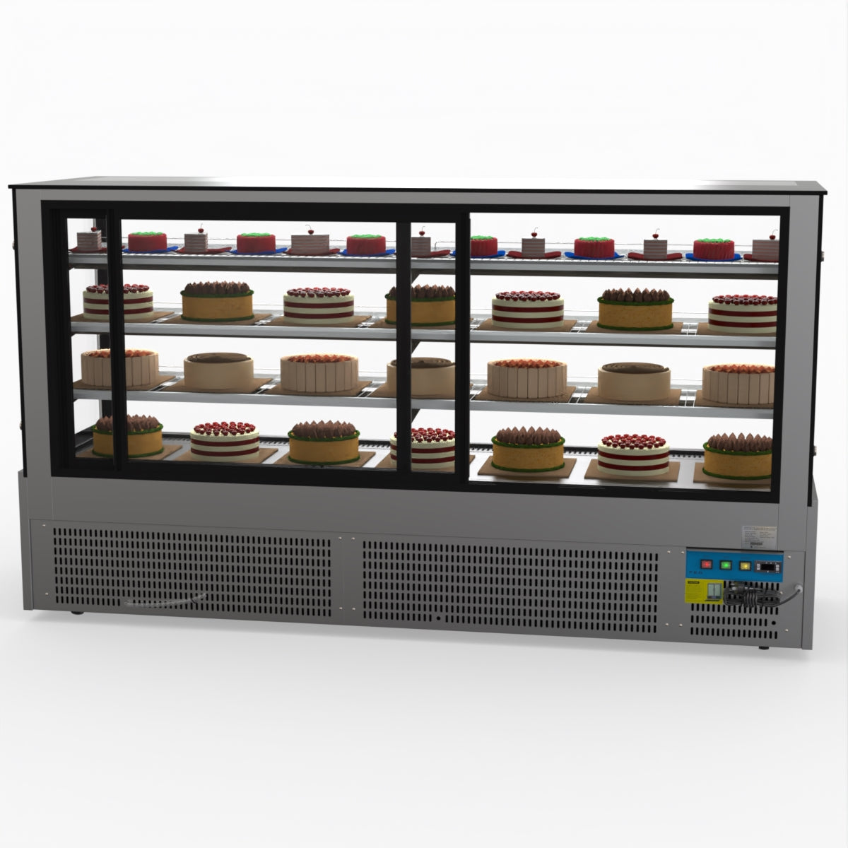 Bonvue Chilled Cake Showcase Food Display SL880V