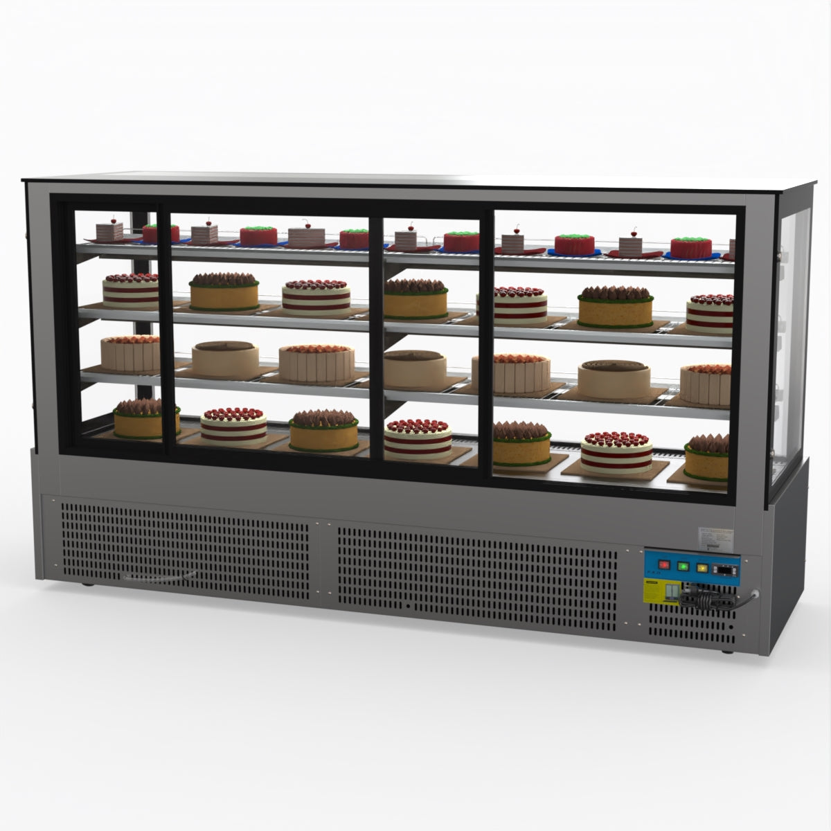 Bonvue Chilled Cake Showcase Food Display SL880V