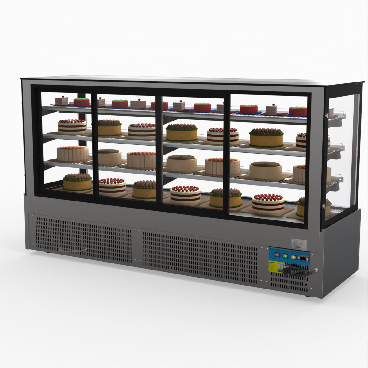 Bonvue Chilled Cake Showcase Food Display SL880V