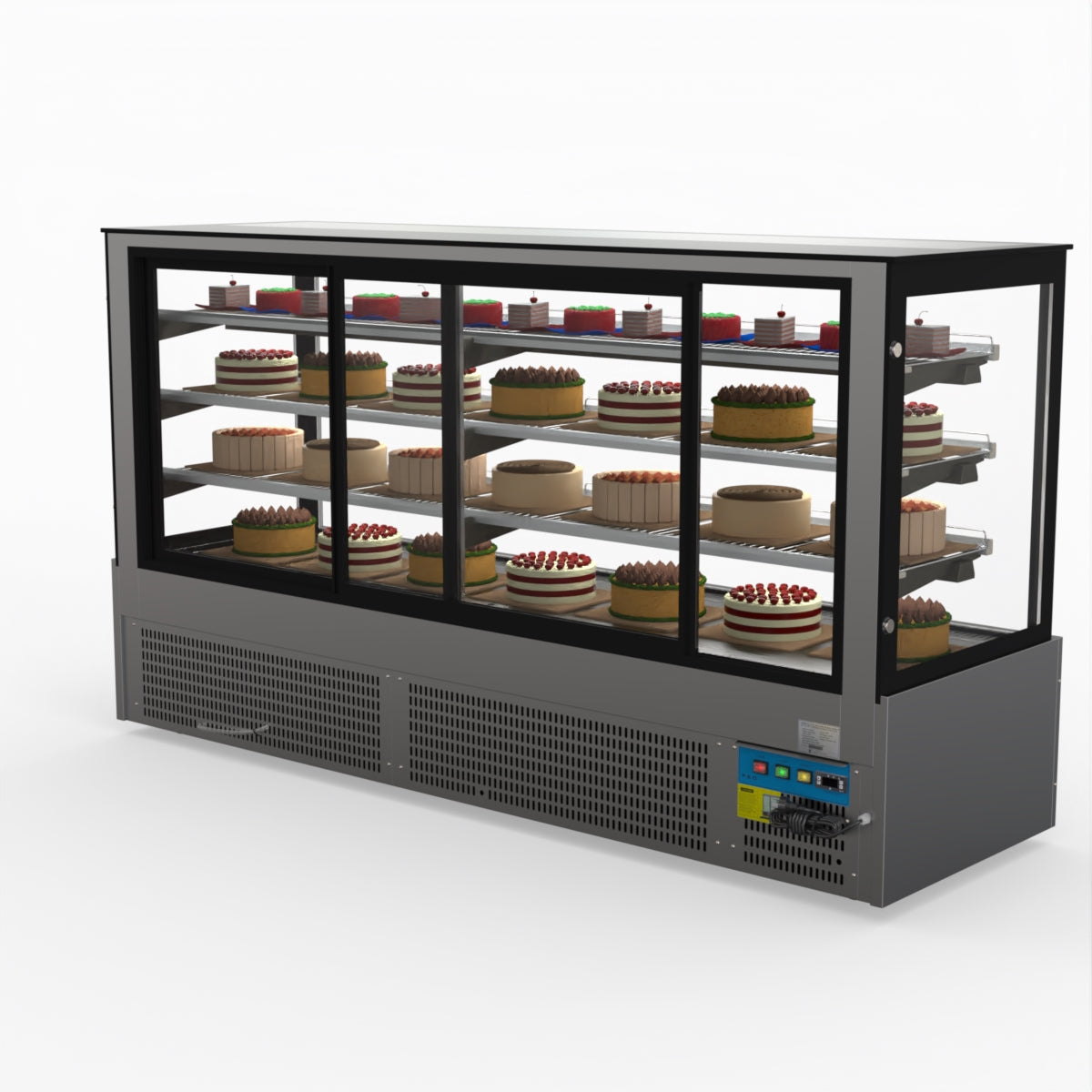 Bonvue Chilled Cake Showcase Food Display SL880V