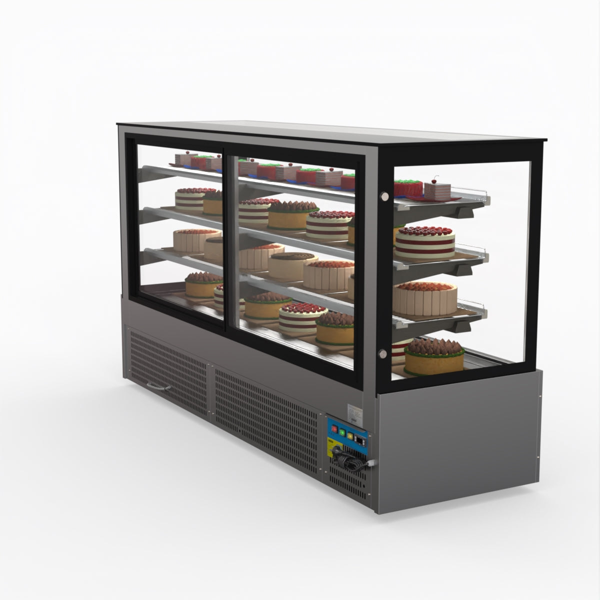Bonvue Chilled Cake Showcase Food Display SL880V