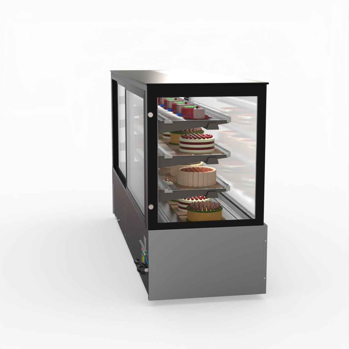 Bonvue Chilled Cake Showcase Food Display SL880V