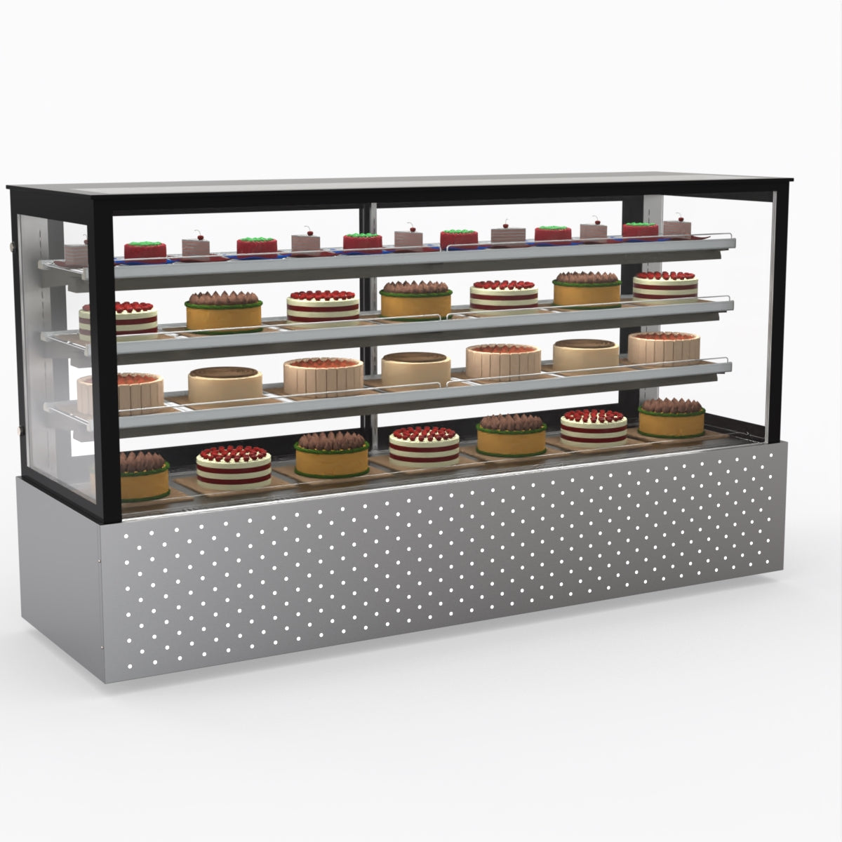 Bonvue Chilled Cake Showcase Food Display SL880V