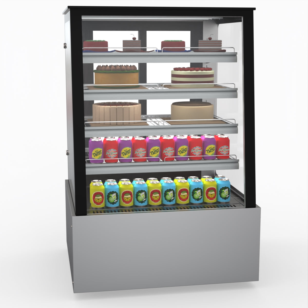 Bonvue Deluxe Chilled Cake Showcase Display Cabinet SLP830C