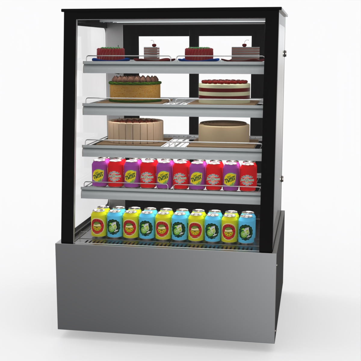 Bonvue Deluxe Chilled Cake Showcase Display Cabinet SLP830C