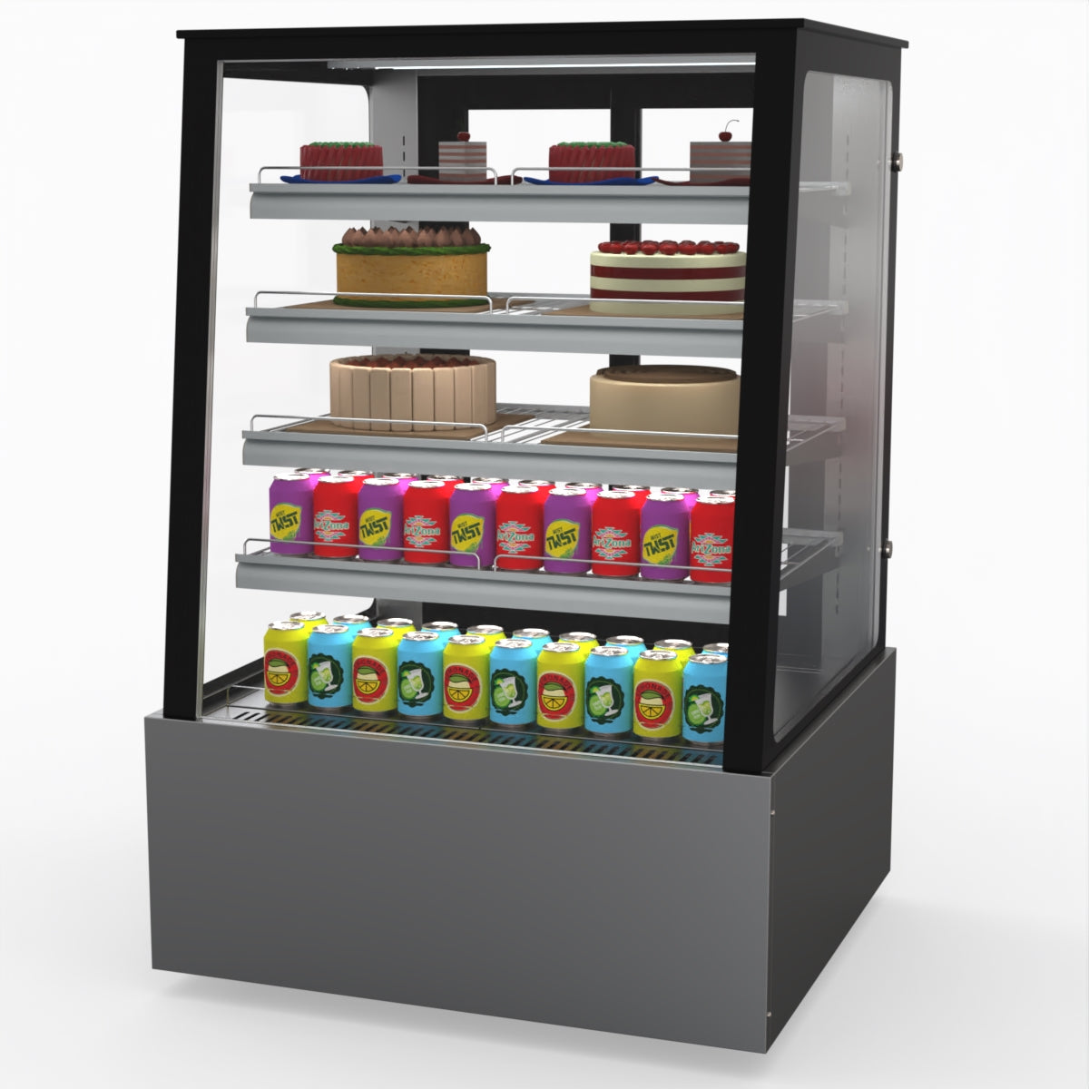 Bonvue Deluxe Chilled Cake Showcase Display Cabinet SLP830C