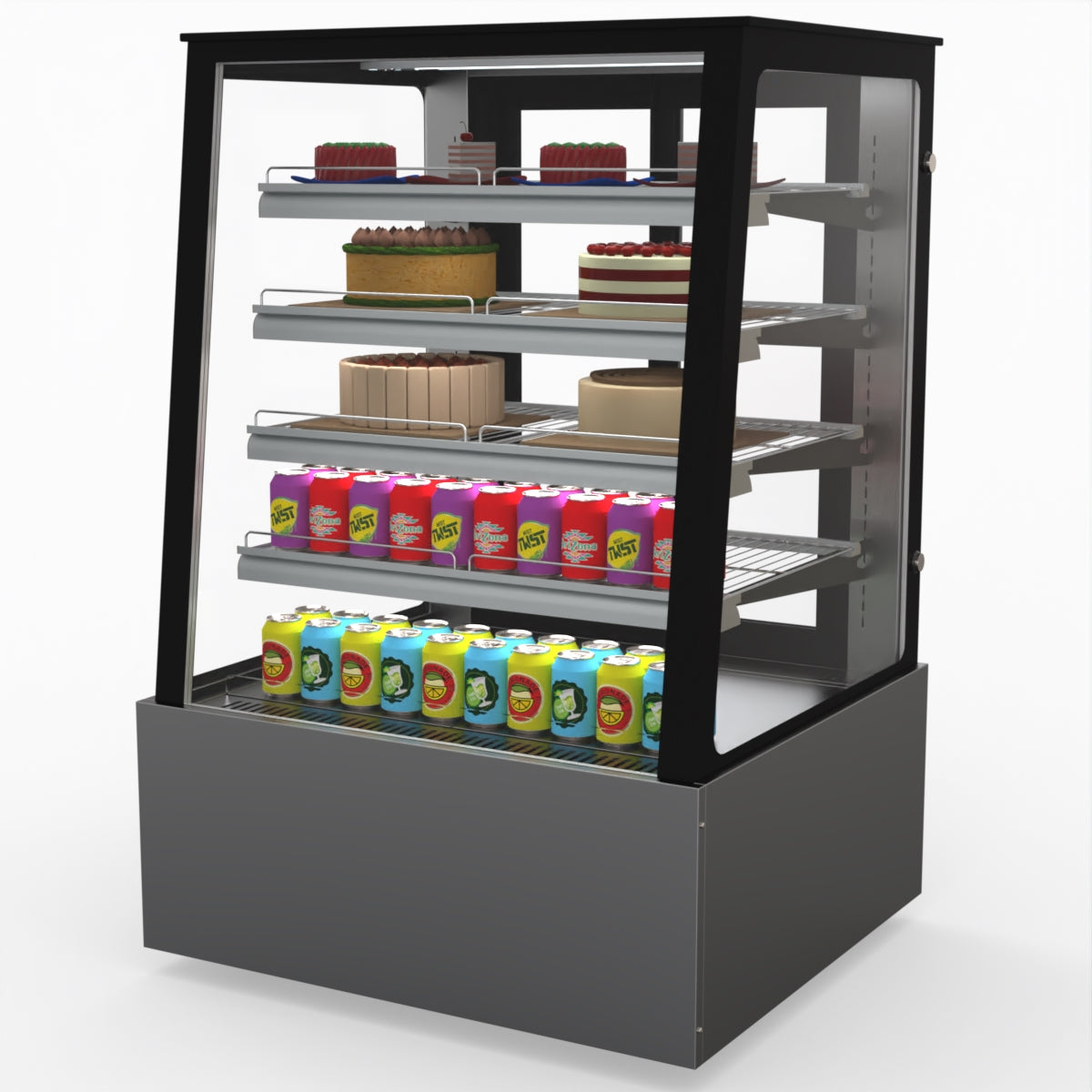 Bonvue Deluxe Chilled Cake Showcase Display Cabinet SLP830C