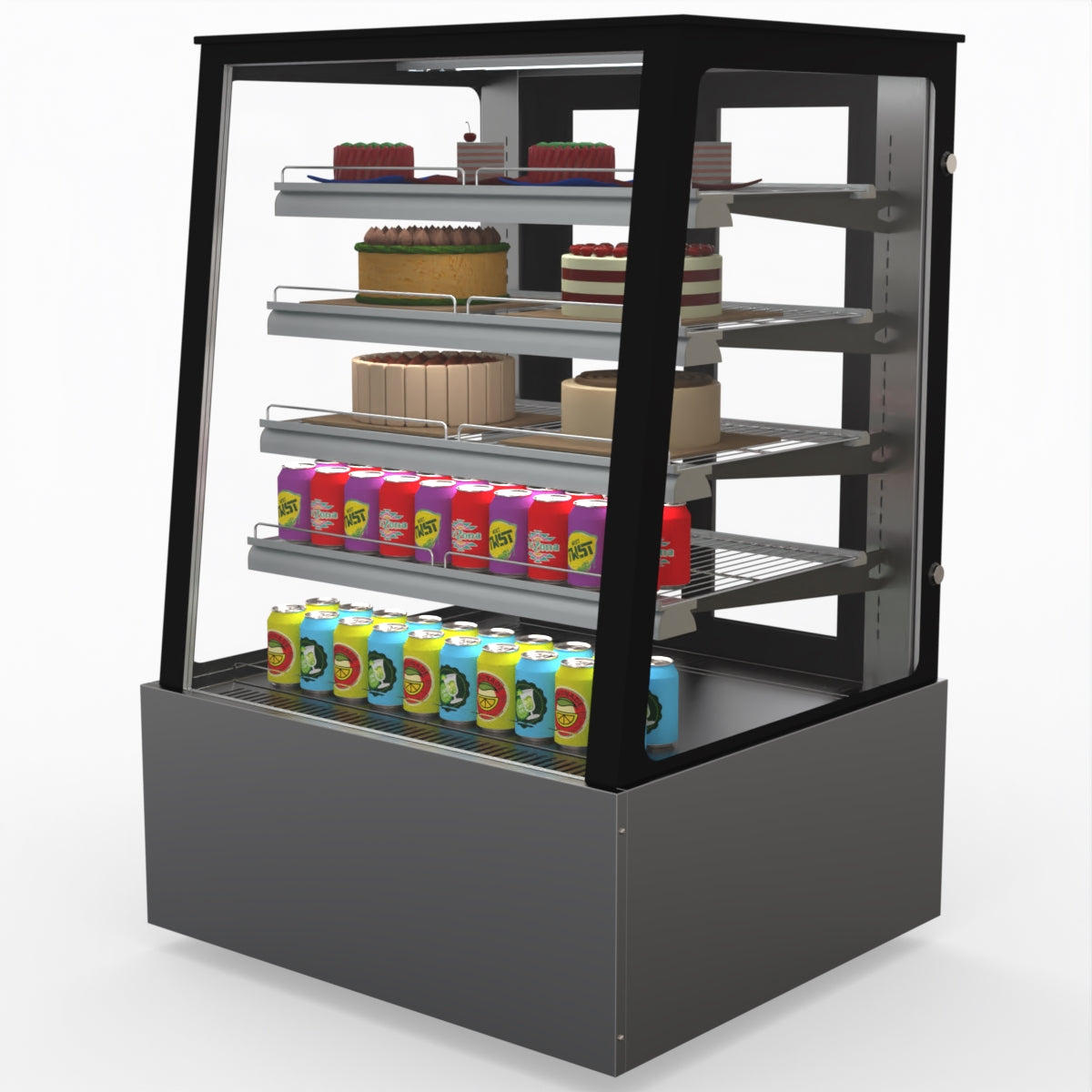 Bonvue Deluxe Chilled Cake Showcase Display Cabinet SLP830C