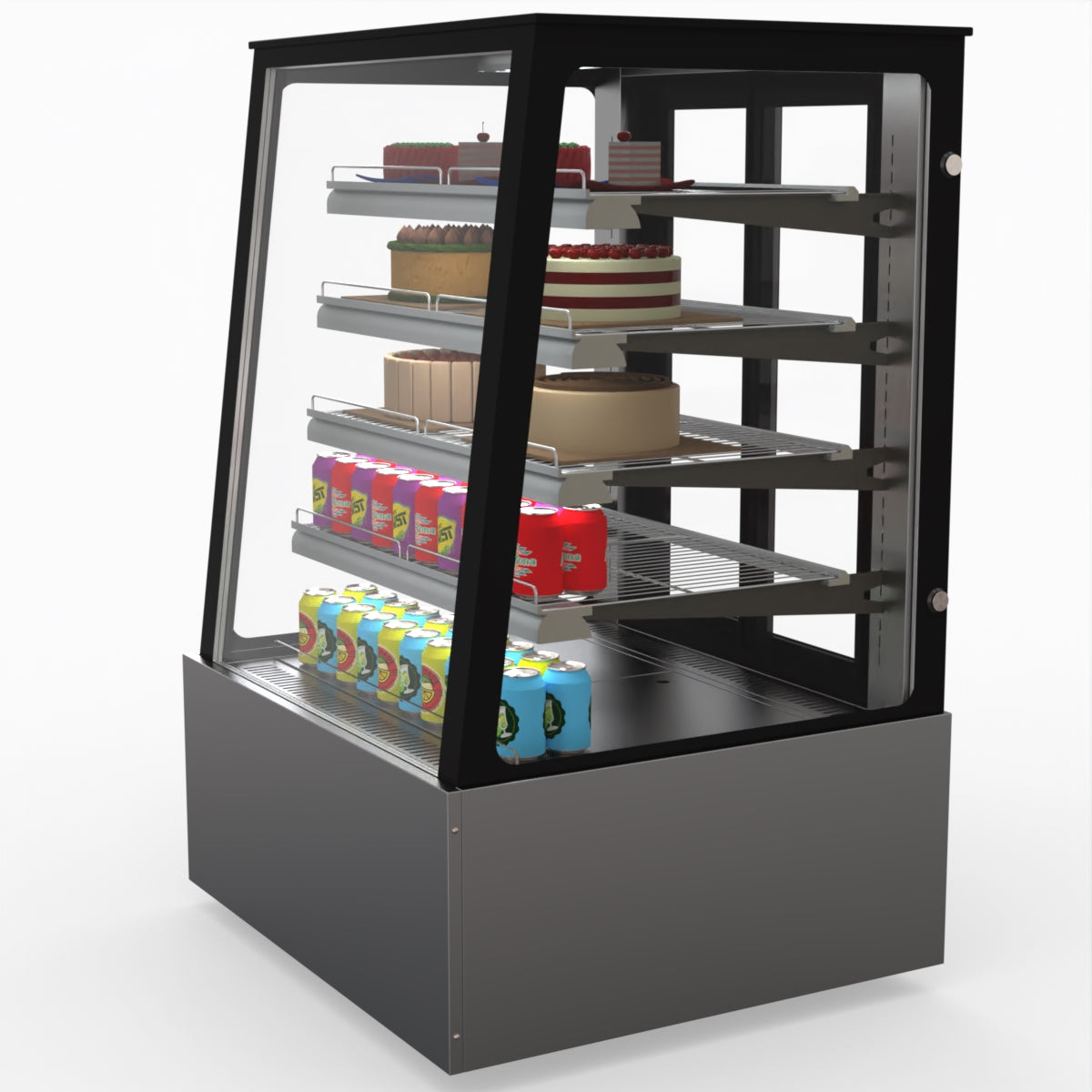 Bonvue Deluxe Chilled Cake Showcase Display Cabinet SLP830C