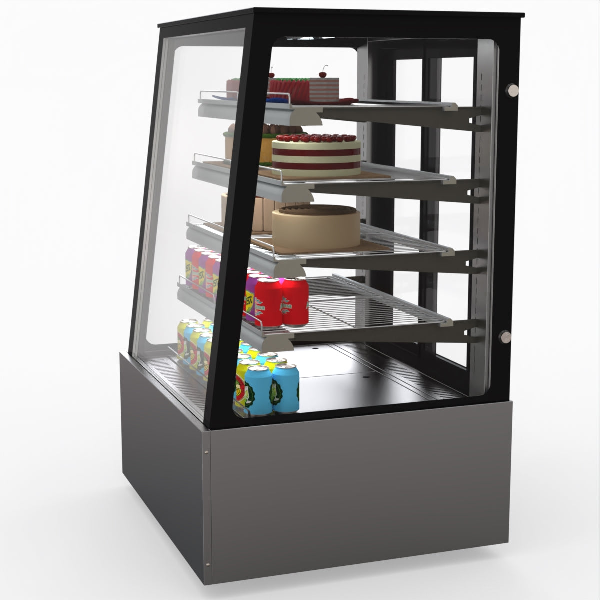 Bonvue Deluxe Chilled Cake Showcase Display Cabinet SLP830C