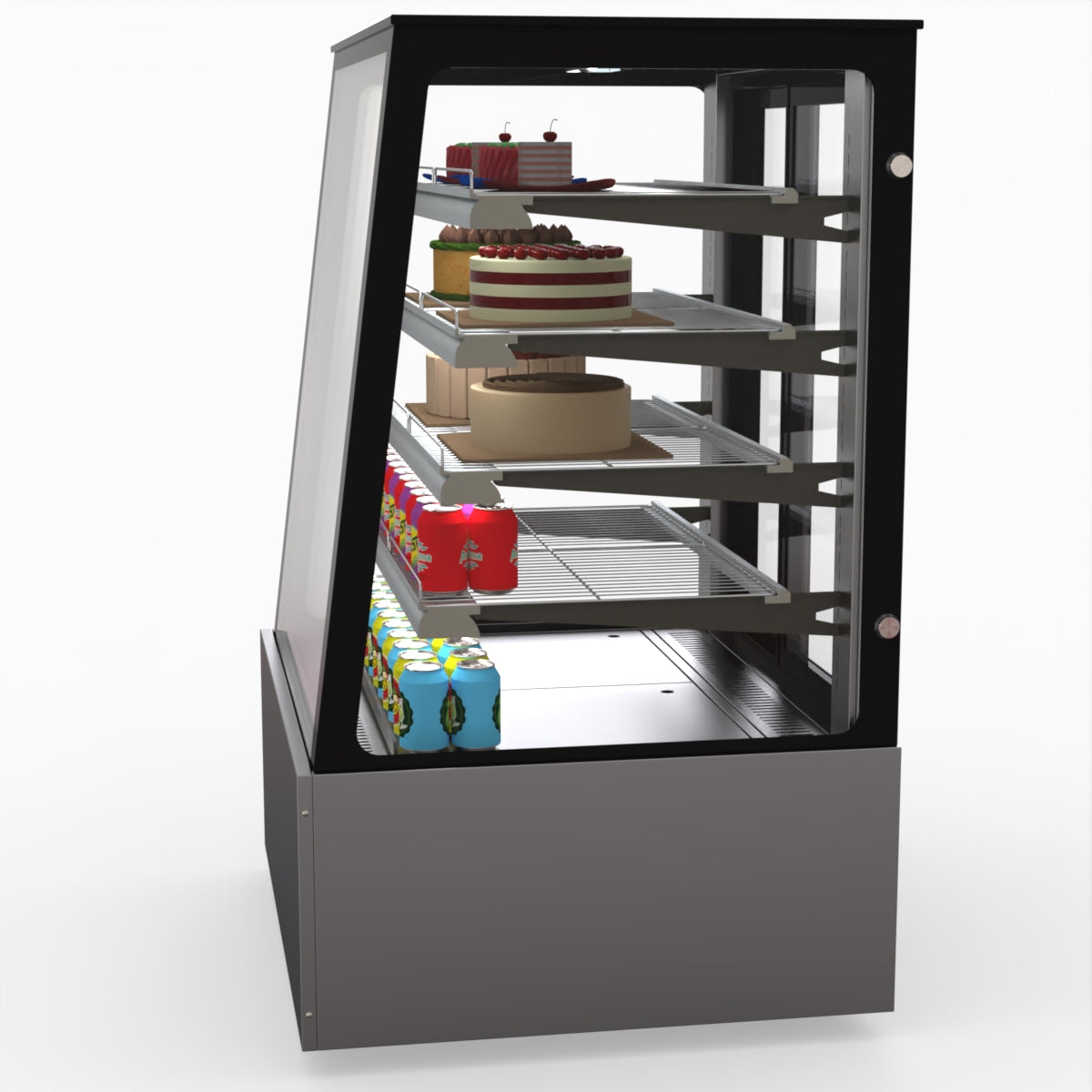 Bonvue Deluxe Chilled Cake Showcase Display Cabinet SLP830C