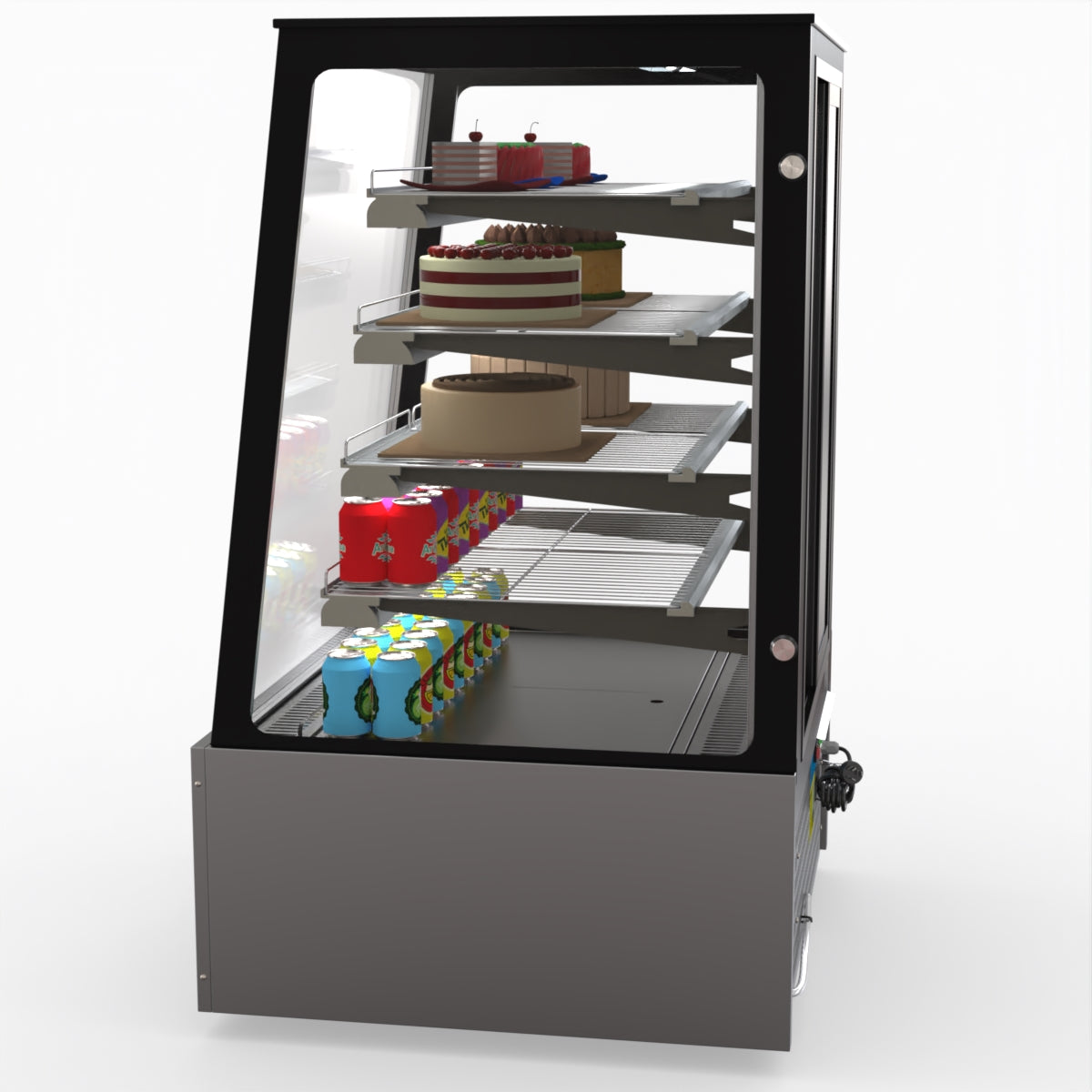 Bonvue Deluxe Chilled Cake Showcase Display Cabinet SLP830C