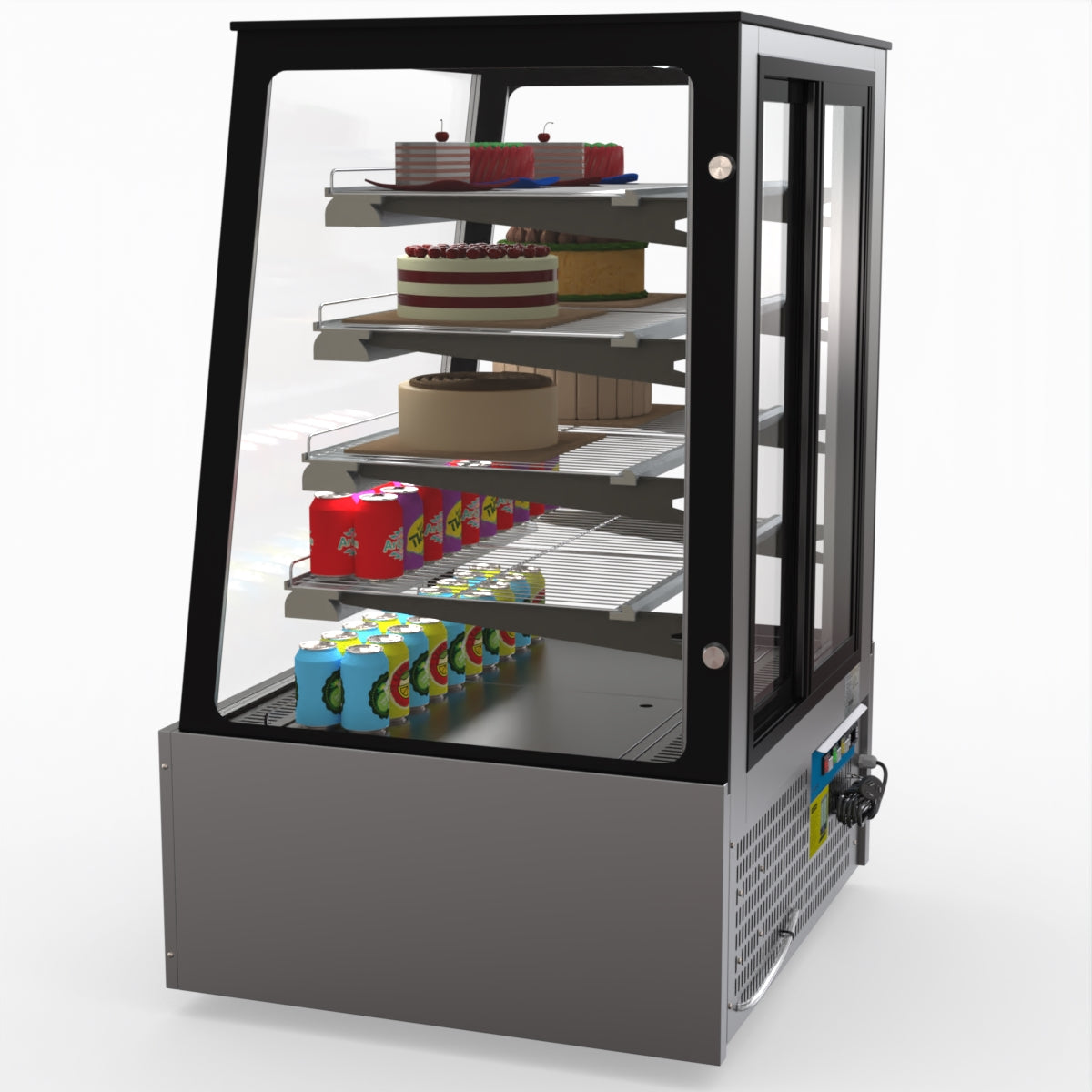 Bonvue Deluxe Chilled Cake Showcase Display Cabinet SLP830C